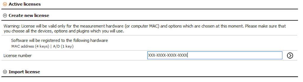 Enter your license key