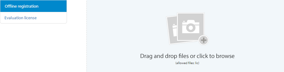 Drop created license file on Dewesot's registration page Drop created license file on Dewesot's registration page
