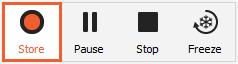 Start storing Start storing