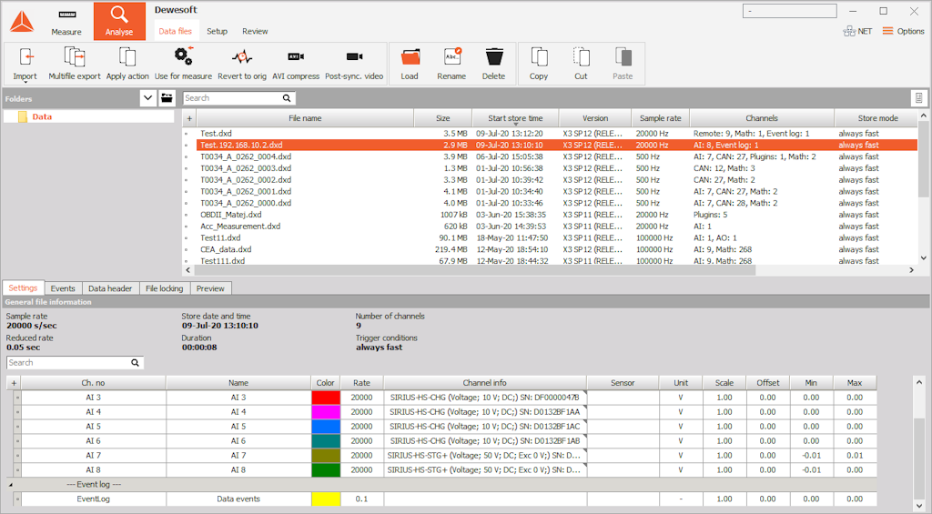 Choose the transferred file, which is in this case named Test.192.168.10.2 Choose the transferred file, which is in this case named Test.192.168.10.2