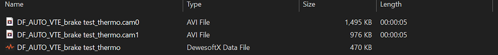 Rename the video files to the xxx.cam0.avi format Rename the video files to the xxx.cam0.avi format