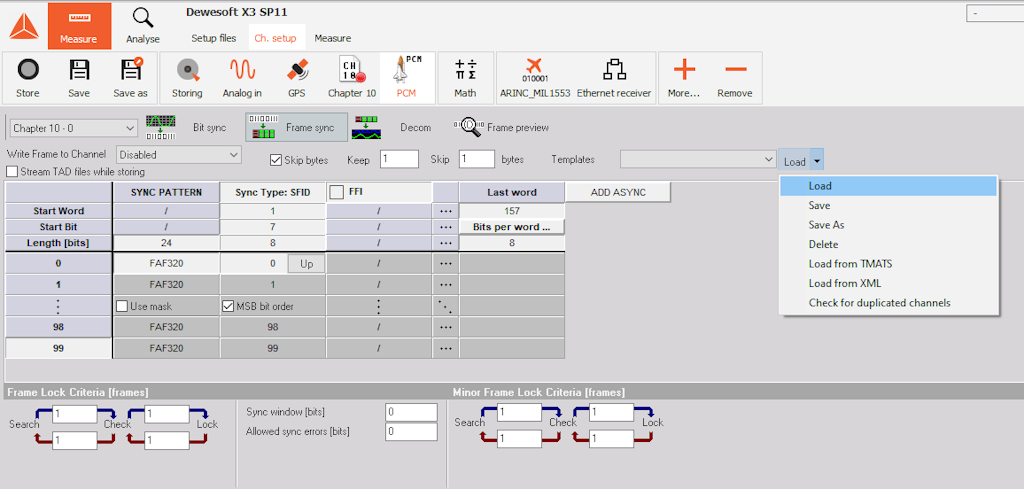 If there is a template available under selector, simply choose it and click the Load button If there is a template available under selector, simply choose it and click the Load button