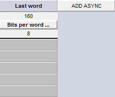 Use Add sync to add one or more asynchronous PCM streams Use Add sync to add one or more asynchronous PCM streams