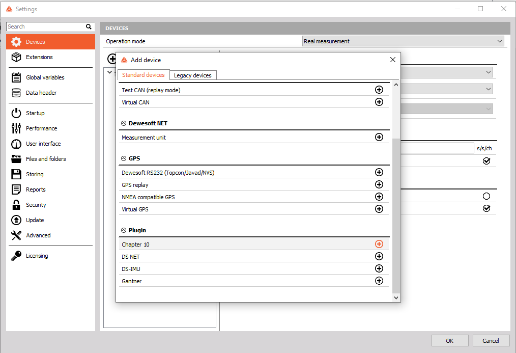 Under Devices, add Chapter 10 extension Under Devices, add Chapter 10 extension
