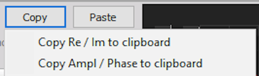 Copy/ Paste option