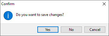 Saving database when leaving Saving database when leaving