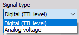 Signal type Signal type