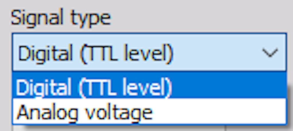 Signal type