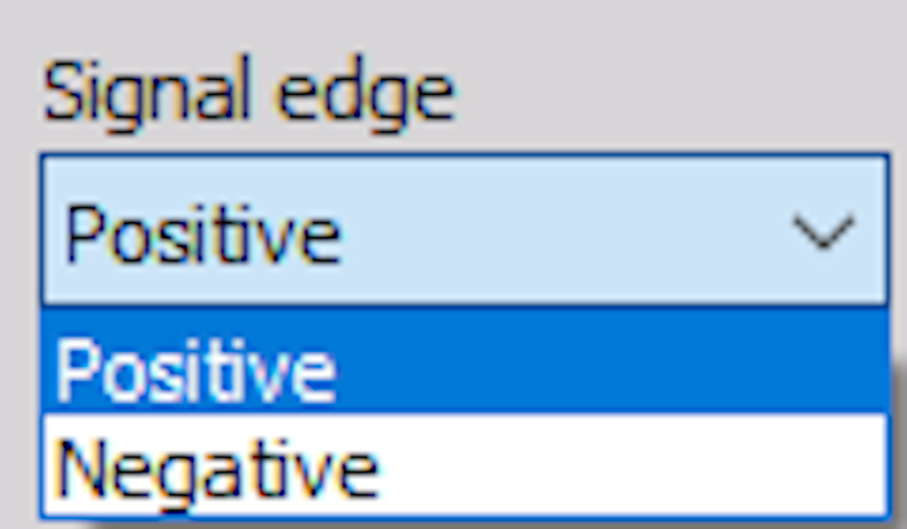 Signal edge