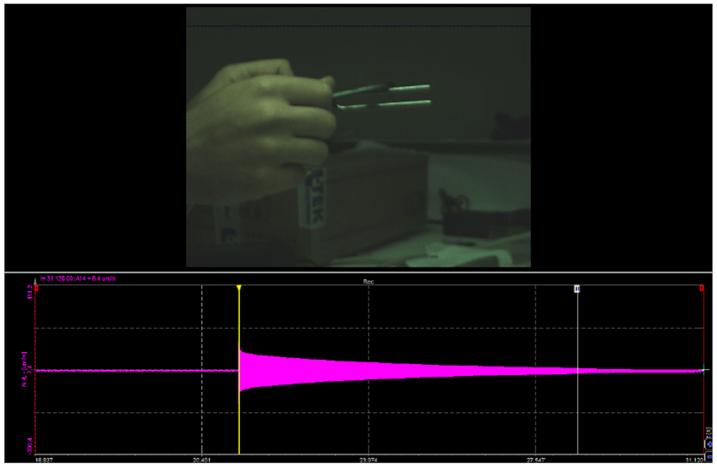 Result for one color camera