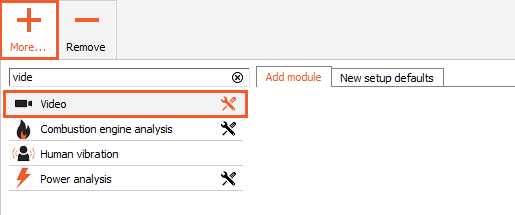 In channel setup add Video tab in a drop-down menu of the More button In channel setup add Video tab in a drop-down menu of the More button