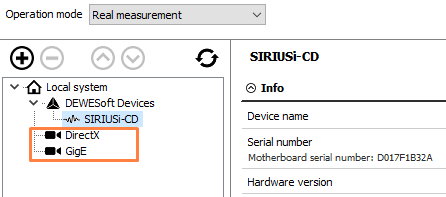 Project settings Project settings