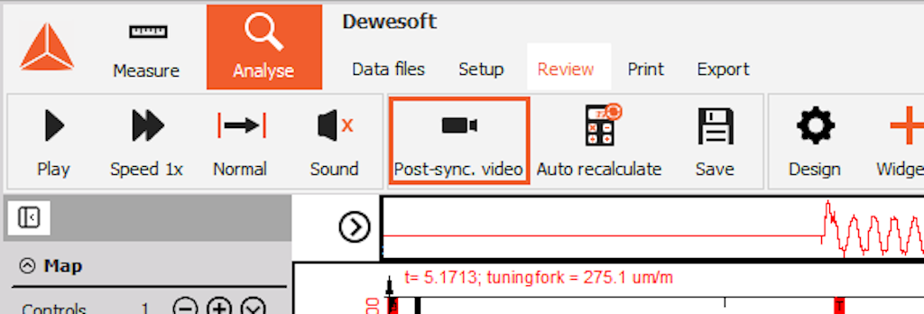 Post-sync video