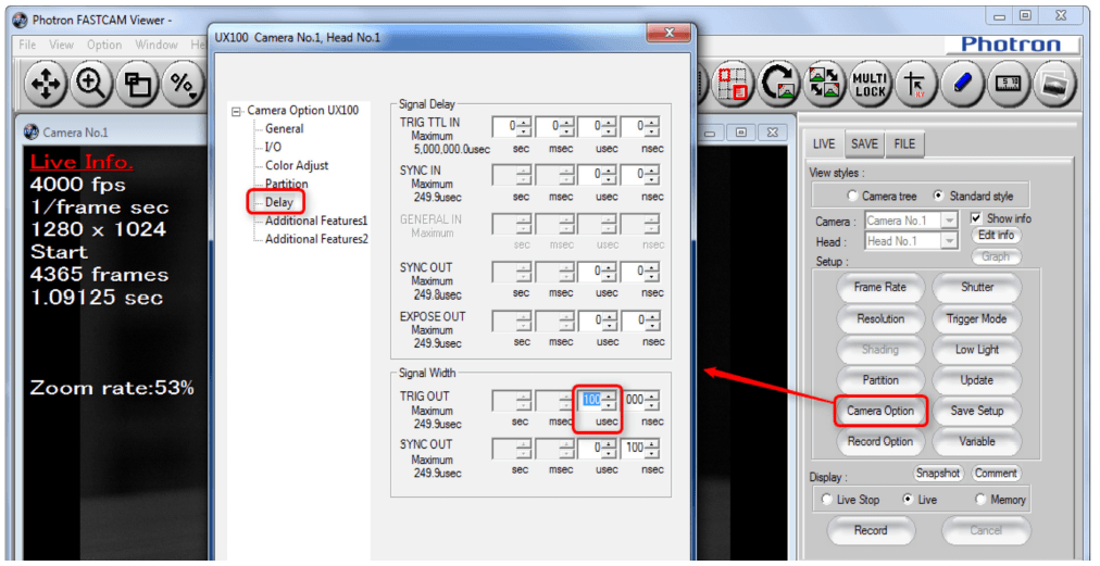 TRIG_TTL_OUT setup in PFV TRIG_TTL_OUT setup in PFV