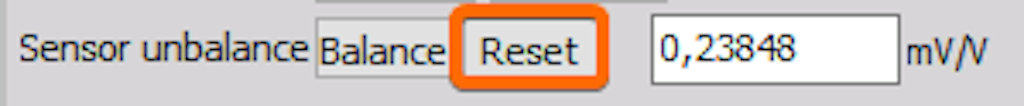 Reset option