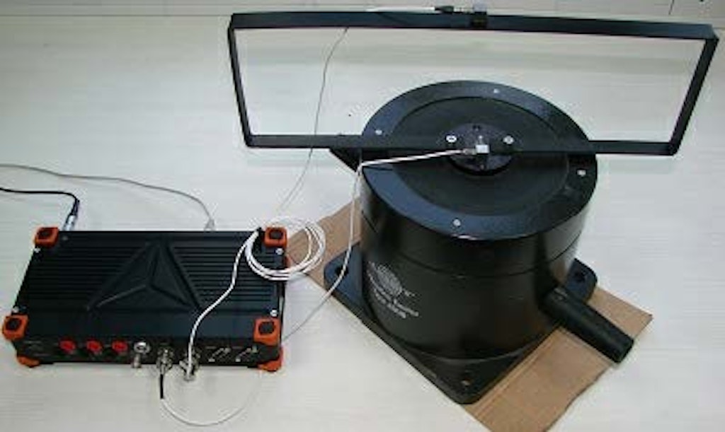 Demo equipment for vibration measurement