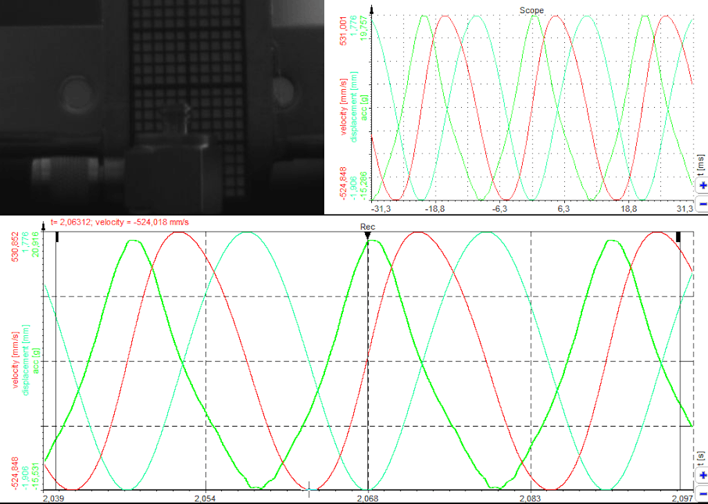 Bottom point, maximum displacement, minimum velocity