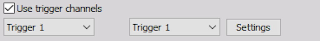 Using one trigger in both conditions