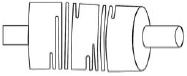 Skewed coupling misalignment