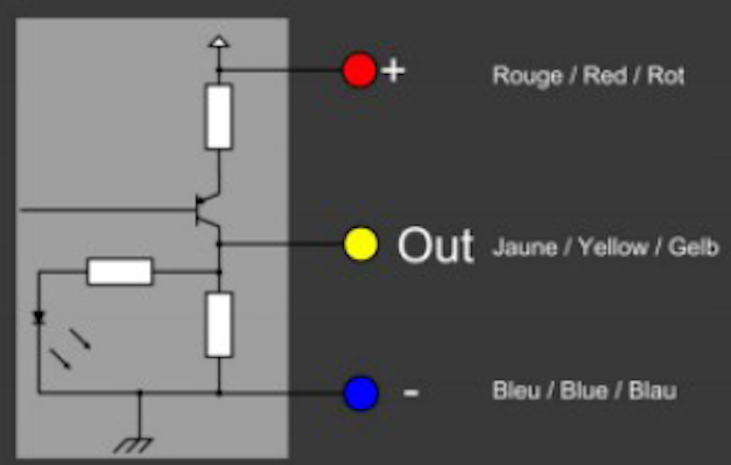 Scheme of a sensor
