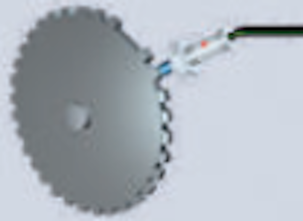 Gear tooth with missing teeth