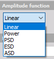 Options for amplitude functions Options for amplitude functions
