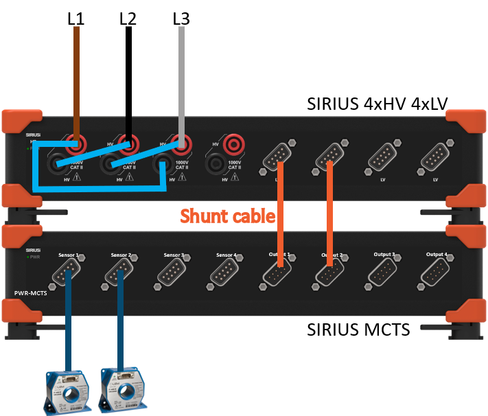 V-connection hardware setup V-connection hardware setup