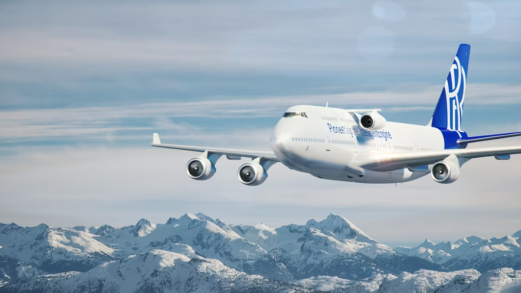 GE’s 747-400 testbed. Image courtesy of General Electric Aviation.