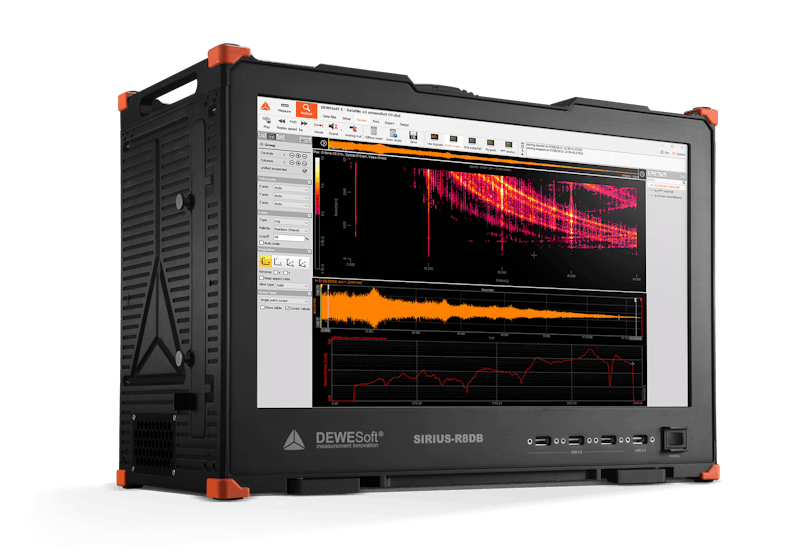 SIRIUS R8DB data acquisition system