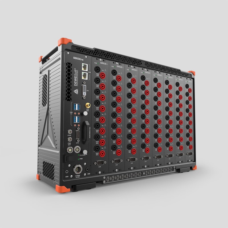 SIRIUS® R8DB | Portable High Channel Count DAQ system