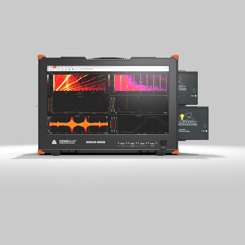 SIRIUS® R8DB | Portable High Channel Count DAQ system
