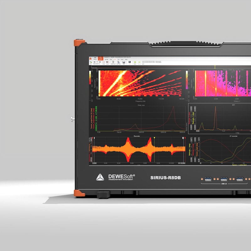 SIRIUS® R8DB | Portable High Channel Count DAQ system