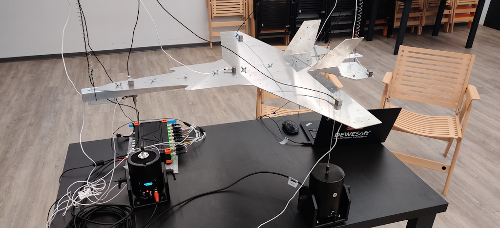 MIMO measurement on a demo airplane