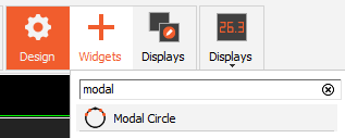 Adding a new modal circle Adding a new modal circle