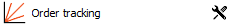 Order tracking icon Order tracking icon