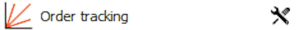 Order tracking icon