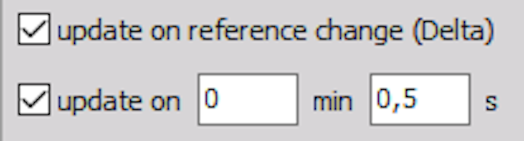 Update settings for Time domain harmonics