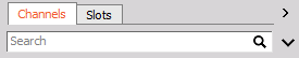 Channel list search bar Channel list search bar
