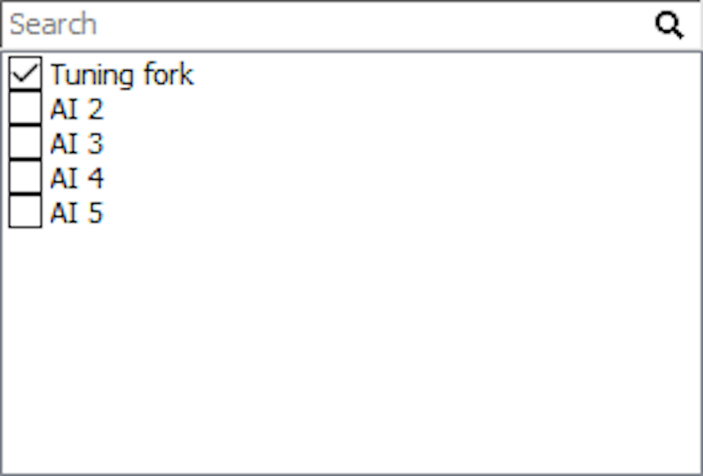 FIR Filter input field