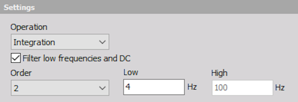 Setting up Integration math