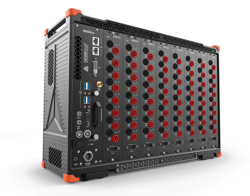 SIRIUS R8 data acquisition system