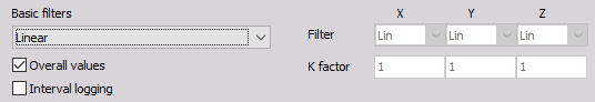 HBV linear filter HBV linear filter