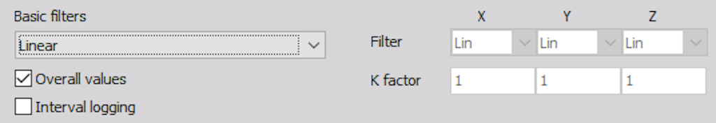 HBV linear filter