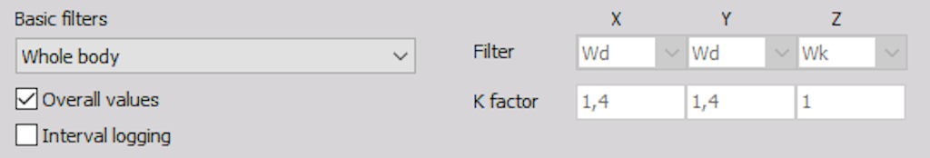 HBV Whole-body filter