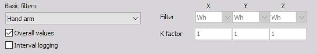 HBV hand-arm filter