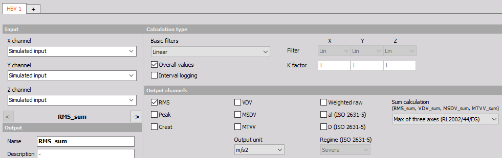 RMS value calculation in Human vibration module RMS value calculation in Human vibration module