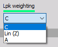 Lpk weighting options Lpk weighting options