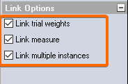 Link options Link options