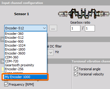 Manually defined sensor can be selected in math modules Manually defined sensor can be selected in math modules