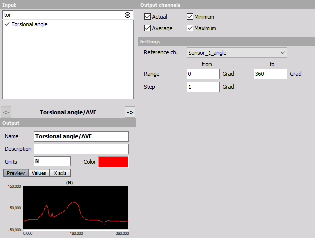 Time-to-vector transform setup Time-to-vector transform setup